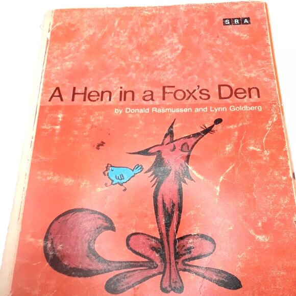 A Hen in a Fox's Den: Workbook Level B Basic Reading Series SRA ~ 1964 - Picture 1 of 7